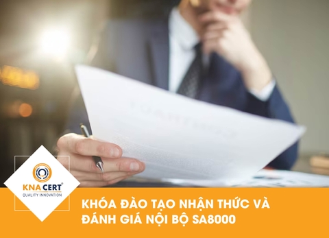 Khóa nhận thức & đánh giá nội bộ ISO 9001:2015